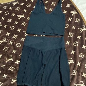 2 piece work outfit black new worn twice